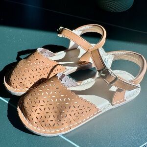 Stylish Tan Kids Sandals